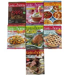 Taste of Home Magazine Collection 7 Issues +Special Collectors Ed Bonus Cookbook